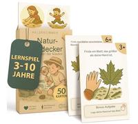 Heldenzimmer Gioco di ricerca all'aperto per bambini - giochi all'aperto per bambini | 100 compiti gioco di ricerca, 50 carte da esplorazione fronte/retro 2 età, 16 distintivi