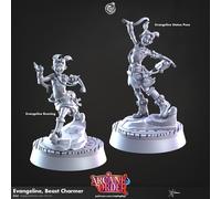 Heldin IN Formazione Miniatura Set Animale Zähmerin Figura per Ttrpg's Come D 5e