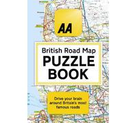 Helen Brocklehurst The AA British Road Map Puzzle Book (Tascabile)