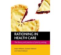 Helen Dickinson Iestyn Williams Suzanne Robin Rationing in he (Copertina rigida)