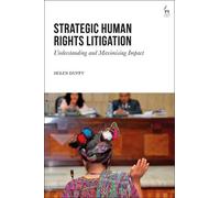 Helen Duffy Strategic Human Rights Litigation (Copertina rigida)