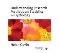 Helen Gavin Understanding Research Methods and Statistics in Psychol (Tascabile)