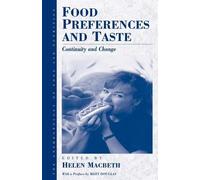 Helen Macbeth Food Preferences and Taste (Tascabile)