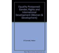 Helen O'Connell Equality Postponed (Tascabile) Women & Development