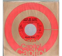 HELEN REDDY - leave me alone / mono 45 rpm single