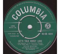 HELEN SHAPIRO - LET'S TALK ABOUT LOVE 7 INCH (7" VINYL 45) UK COLUMBIA 1962