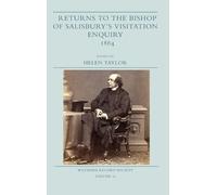 Helen Taylor Returns to the Bishop of Salisbury's Visitation (Copertina rigida)