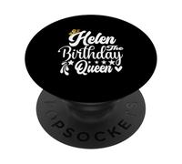 Helen The Birthday Queen Happy Birthday Shirt per le donne PopSockets PopGrip Adesivo