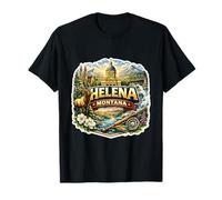 Helena Montana Souvenir Città Visitatore Memorabilia Vacanza Maglietta