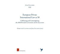Helena Raulus European Private International Law at 50 (Tascabile) Jura Falconis