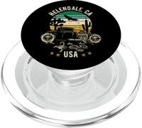 Helendale, California, Stati Uniti, Hotrod, design retrò al tramonto nel deserto PopSockets PopGrip per MagSafe