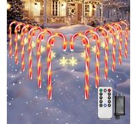 HELESIN Luci di Natale Solari all'aperto, Decorazioni Solari di Natale All'aperto, 8 Modalità di Decorazioni Natalizie Interne All'aperto con Telecomando per il Giardino e il Paesaggio del Patio