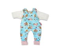 Heless 1085 Rompers with T-shirt for dolls Emil and Emma fairy unicorn, size 28-