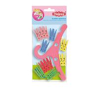 Heless 116Heless - Set di 20 mollette in Stoffa