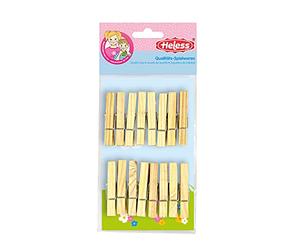 Heless 117heless in Legno Panno Peg Set (16)