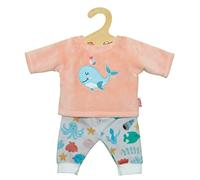 Heless 1285Abbigliamento Design Balena Bobby, Pigiama 2 Pezzi con Camicia e Pant