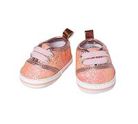 Heless 1481 - Sneaker Glitterate per Bambole, Taglia 30-34 cm, Scarpe Chic Effetto Wow per Occasioni Speciali