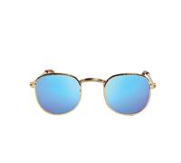 Heless 153-Accessori Occhiali da Sole con Montatura Dorata e Lenti a Specchio, per Bambole e Peluche di Tutte Le Dimensioni, Multicolore, Medium, 153