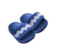 Heless 2008 - Scarpe Bambole, Ciabatte da Bagno alla Moda, Colore Blu, Taglia 38 - 45 cm, 38-45