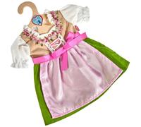 Heless 2113 Dirndl voor poppen, Heidi, maat 35-45 cm
