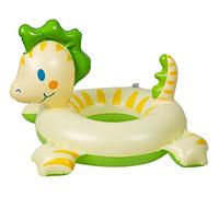 Heless 222 - Anello Galleggiante per Bambole, Design Dino, Misura 35-45 cm, per Divertimento in Piscina, Lago e Vasca da Bagno