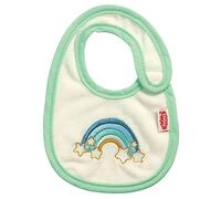 Heless 274 - Puppenzubehör Lätzchen im Design Rainbow, für Puppen und Kuscheltie