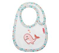 Heless 285 285-Doll Accessories Bib in Whale Bobby Design, for Dolls and Cuddly
