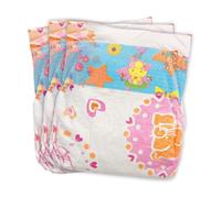 Heless 375 - Pannolini per Bambole, Dimensioni 28-35 cm, 3 Pezzi