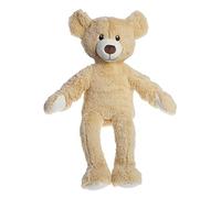 Heless 55555 - Orsacchiotto di Peluche in Beige, Alto ca. 22 cm, da Vestire e svestire, da Amare e Come Compagno di Giochi