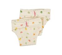 Heless 6201 - Pannolino in Mussola per Bambole Freche Früchtchen, 100% Cotone Biologico, per Peluche e Bambole di 28-35 cm