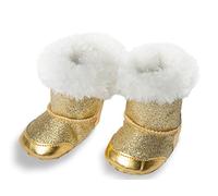 Heless 840 Oro Stivali per Bambole, Misura 35 - 45 cm