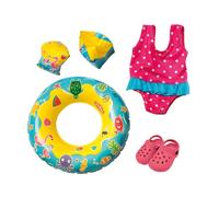 Heless 88Heless Swimming Set for Doll Swimming set in pink and yellow