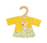 Heless 9355 - Puppenkleidung im Design Bunny Lou, Tunika-Kleid mit Hasenapplikat