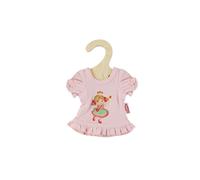 Heless 9565 - Camicia da Notte per Bambole Principessa Emily, in Rosa con Motivo principesco, per Bambole e Peluche di Dimensioni 20-25 cm