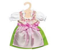 Heless 1113 - Vestito per Bambole, Dirndl Heidi, Taglia 28-35 cm