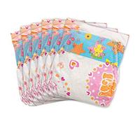 Heless- Pannolini per Bambole, 6 Pezzi, Misura 28-35 cm, Tinta Unita, Multicolor