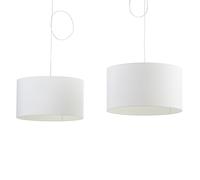 Helestra Certo sospensione cilindro 2 luci bianco Helestra