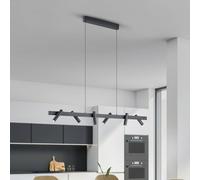 Helestra Coni lampada LED a sospensione 6 faretti Helestra