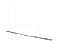 Helestra Lexx Lampada a sospensione LED, nichel - altezza regolabile con Easy-Lift-System
