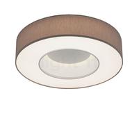 Helestra Lomo Lampada da soffitto LED, moca, ø45 cm, senza Casambi
