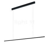 Helestra Loopy Lampada a sospensione LED, nero opaco