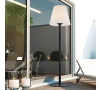 Helestra Moris Lampada da terra, grafite - 184 cm