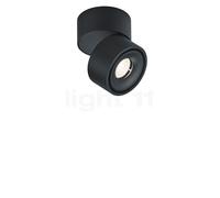 Helestra Naka Lampada da soffitto LED 1 fuoco, nero opaco - ø10 cm