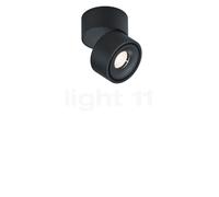 Helestra Naka Lampada da soffitto LED 1 fuoco, nero opaco - ø8 cm