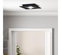 Helestra Nomi Lampada da soffitto LED, nero - 23 cm
