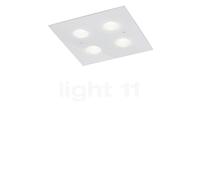 Helestra Nomi Lampada da soffitto LED, bianco - 38 cm
