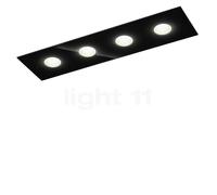 Helestra Nomi Lampada da soffitto LED, nero - 75 cm