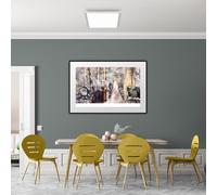 Helestra Rack Lampada da soffitto LED, bianco opaco - quadrato