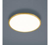 Helestra Rack plafoniera LED dimming rotonda oro Helestra