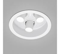 Helestra RUN lampada a soffitto da incasso, LED , 3 luci, 35/2070.07-07, RUN [Lampade per Interni > Lampade a Soffitto]